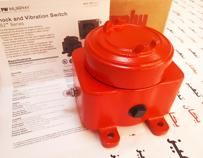 سویچ مکانیکی ارتعاش FRANK MURPHY Mechanical Vibration Switch VS2EX